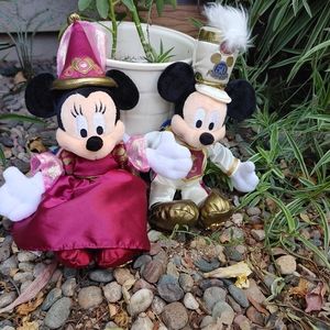 Disney plush Mickey Minnie 50th